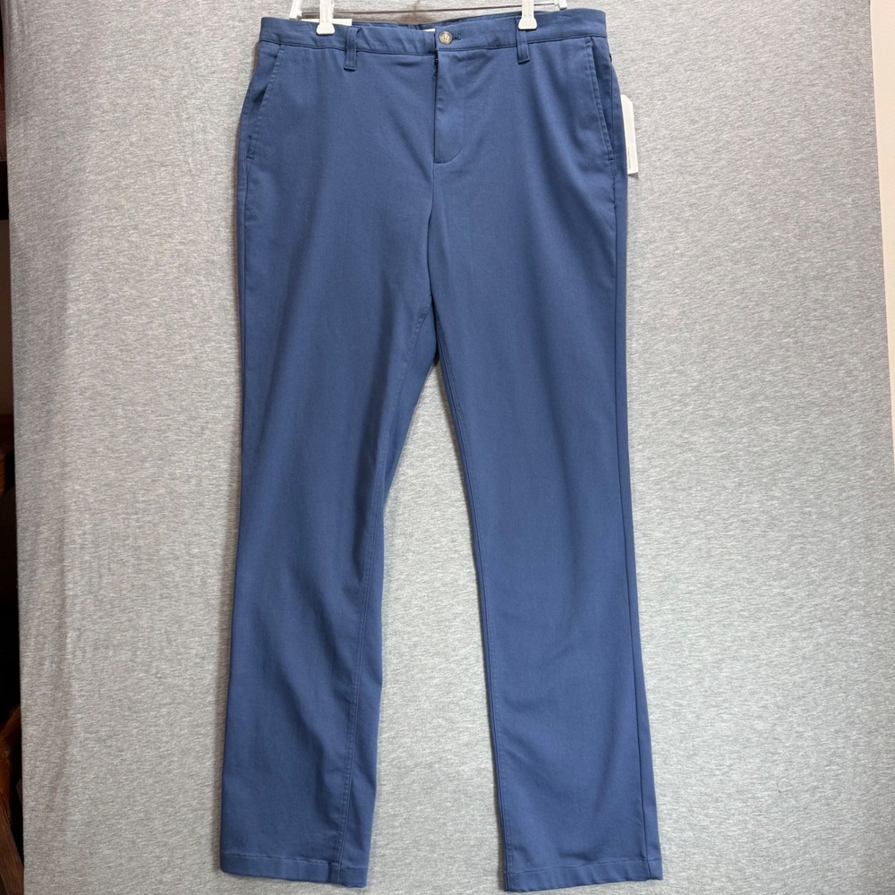 Hawker Rye Chino Pants Mens 36x36 Blue Relaxed Business Casual